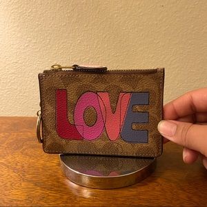 Coach: LOVE ID Wallet Coin Purse
